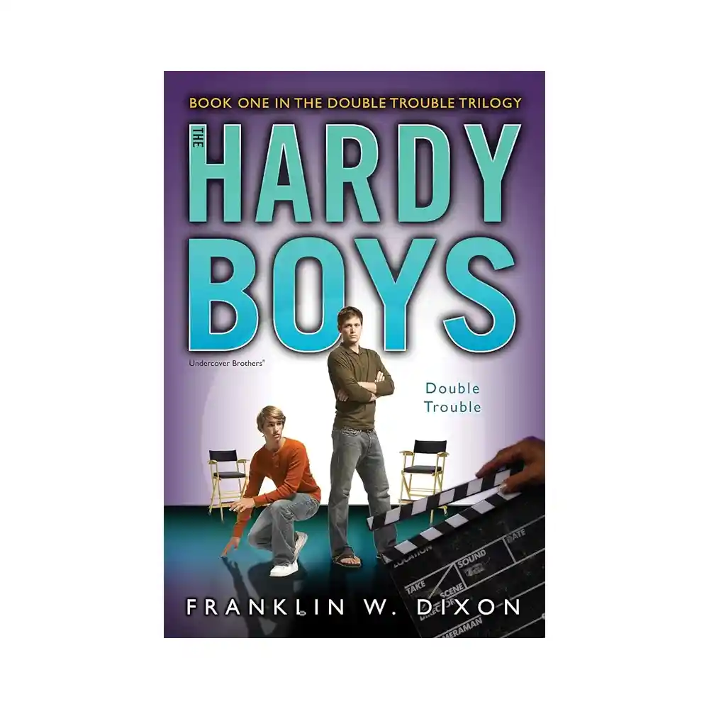 Double Trouble Paperback by Franklin W. Dixon ISBN 9781416967651 Hardy Boys Undercover Brothers mystery book Sri Lanka
