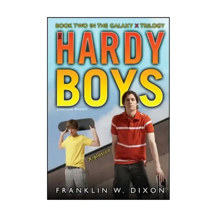 X-plosion Paperback by Franklin W. Dixon ISBN 9781416978701 Hardy Boys Undercover Brothers mystery book Sri Lanka