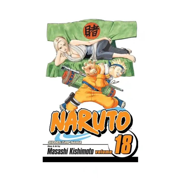 Naruto Vol 18 Tsunade’s Choice Paperback by Masashi Kishimoto ISBN 9781421516530 VIZ Media Sri Lanka