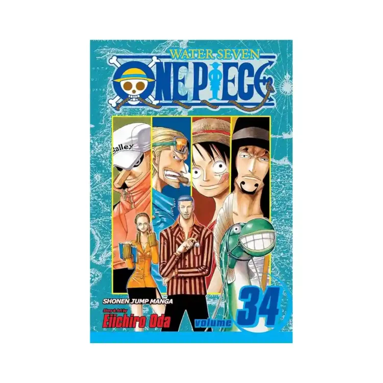 One Piece Vol 34 The City of Water Water Seven Paperback by Eiichiro Oda ISBN 9781421534503 Sri Lanka