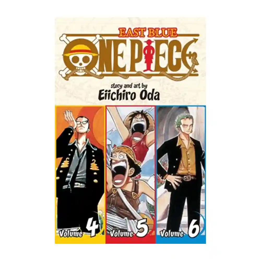 One Piece Omnibus Edition Vol 2 Paperback by Eiichiro Oda ISBN 9781421536262 VIZ Media Sri Lanka
