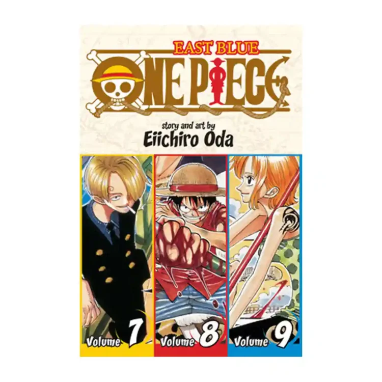 One Piece Omnibus Edition Vol 3 Paperback by Eiichiro Oda ISBN 9781421536279 VIZ Media Sri Lanka