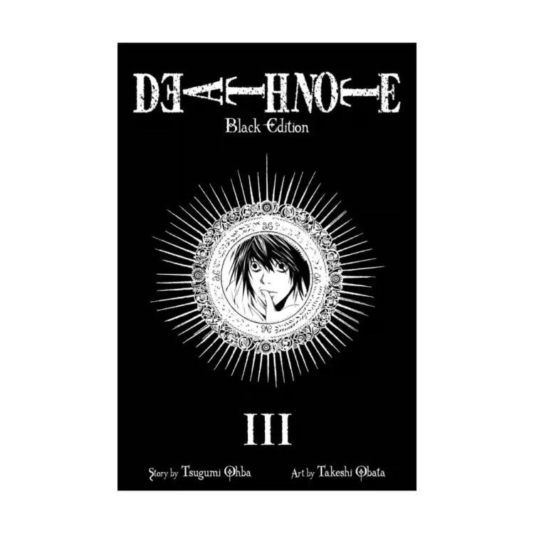 Death Note Black Edition Vol 3 Paperback by Tsugumi Ohba and Takeshi Obata ISBN 9781421539669 VIZ Media Sri Lanka