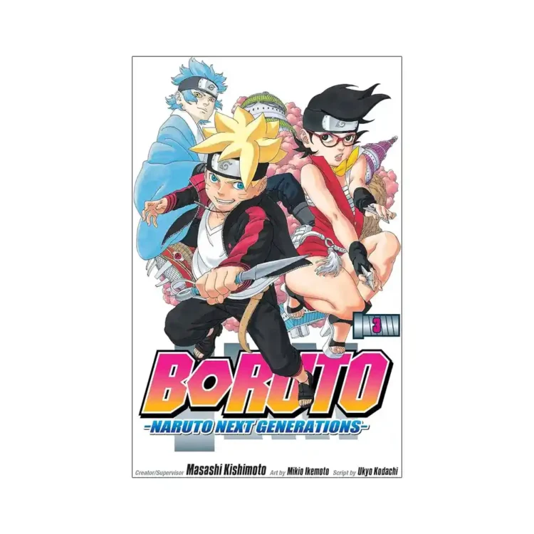 Boruto Naruto Next Generations Vol 3 Paperback by Masashi Kishimoto Ukyo Kodachi and Mikio Ikemoto ISBN 9781421598222 VIZ Media Sri Lanka