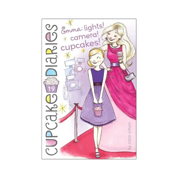 Emma Lights Camera Cupcakes Paperback by Coco Simon ISBN 9781442499300 Cupcake Diaries children’s book Sri Lanka