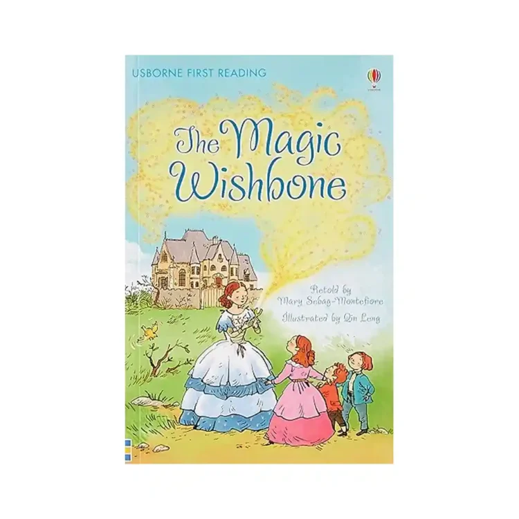 The Magic Wishbone Paperback by Mary Sebag-Montefiore ISBN 9781474904230 Usborne First Reading Level 4 children book Sri Lanka
