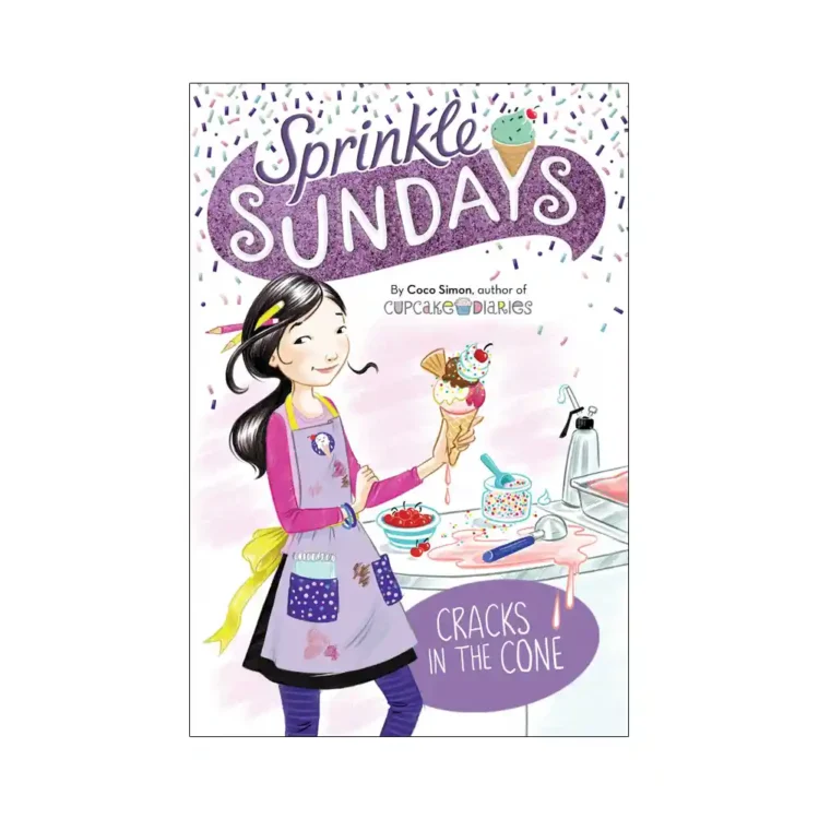 Cracks in the Cone Paperback by Coco Simon ISBN 9781534417496 Sprinkle Sundays children’s book Sri Lanka