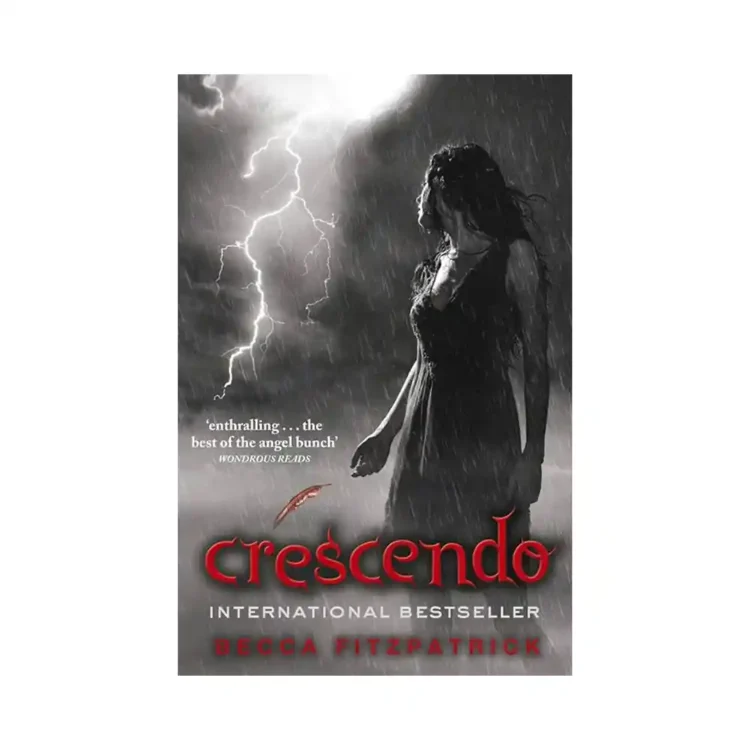 Crescendo Paperback by Becca Fitzpatrick ISBN 9781847387219 Hush Hush paranormal romance book Sri Lanka