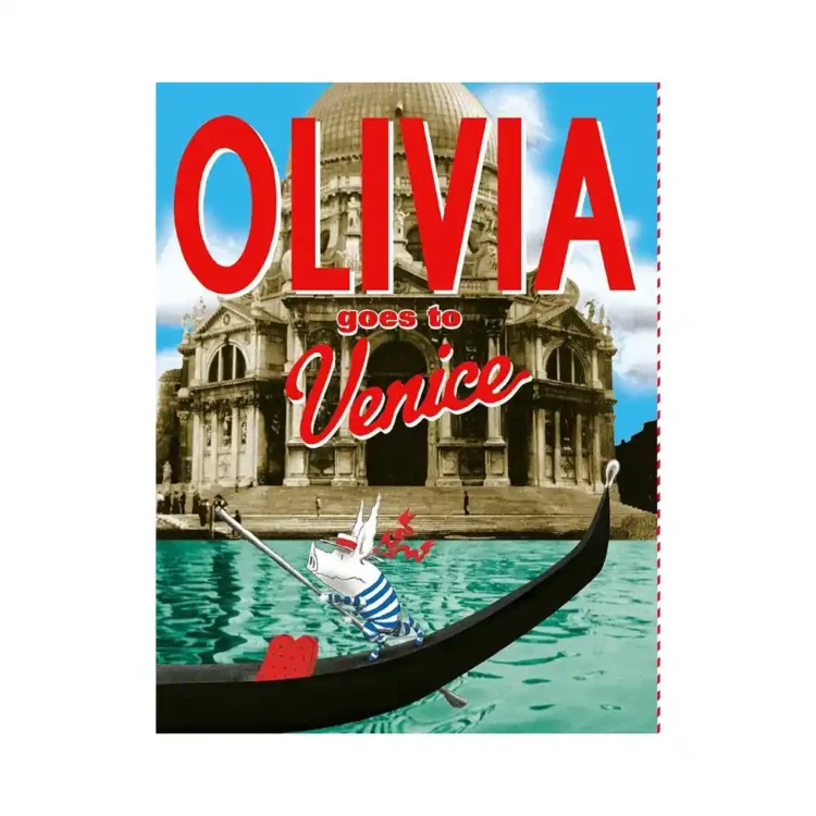 Olivia Goes to Venice Paperback by Ian Falconer ISBN 9781847388360 children’s picture book Sri Lanka