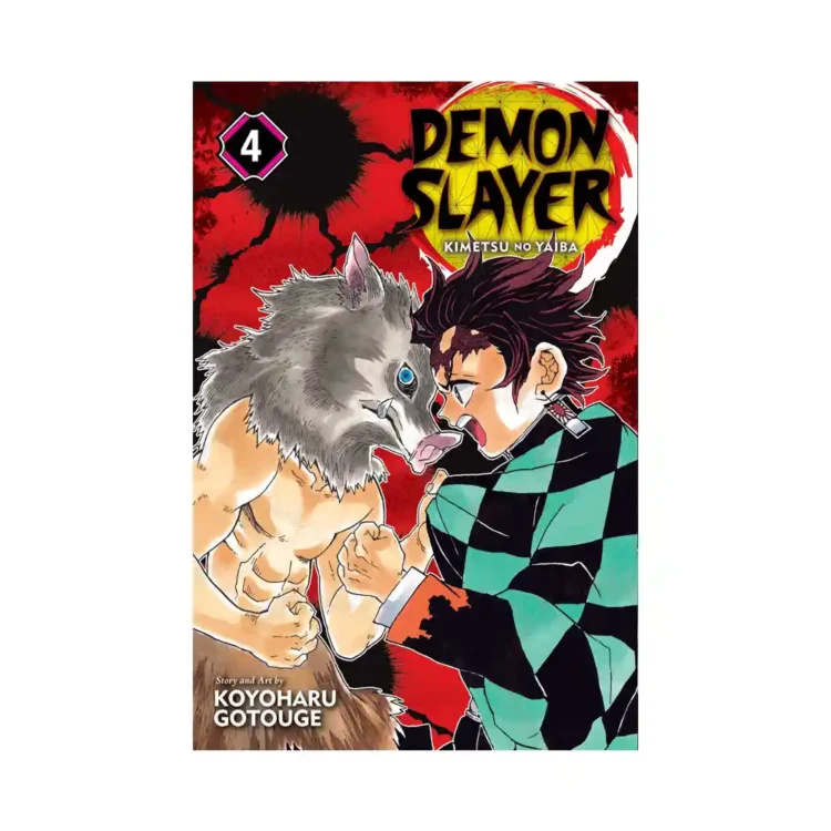 Demon Slayer Kimetsu no Yaiba Vol 4 Paperback by Koyoharu Gotouge ISBN 9781974700554 VIZ Media Sri Lanka