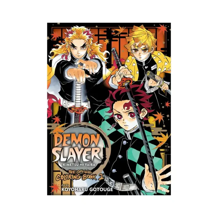 Demon Slayer Kimetsu no Yaiba The Official Coloring Book 2 Paperback by Koyoharu Gotouge ISBN 9781974738977 VIZ Media Sri Lanka
