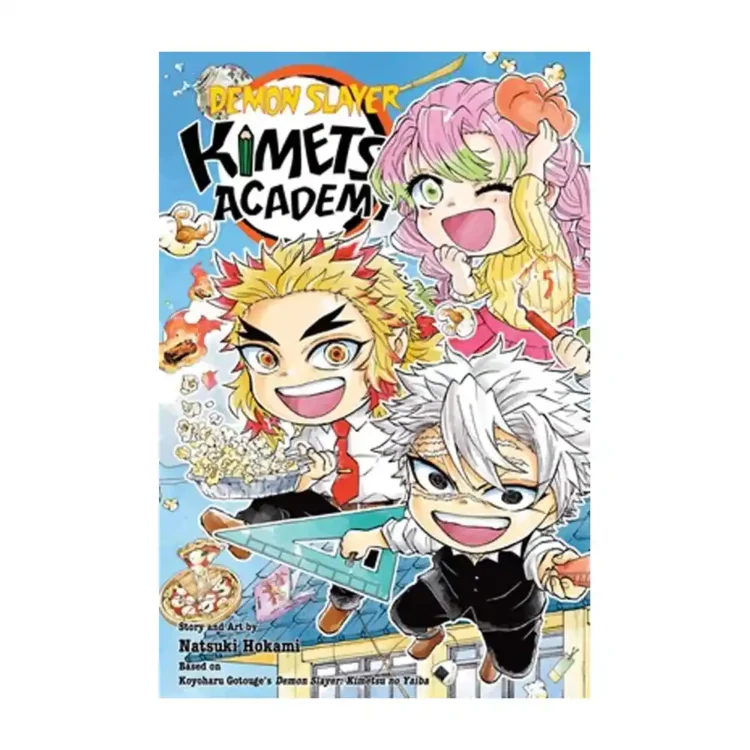 Demon Slayer Kimetsu Academy Vol 5 Paperback by Koyoharu Gotouge and Natsuki Hokami ISBN 9781974752287 VIZ Media Sri Lanka