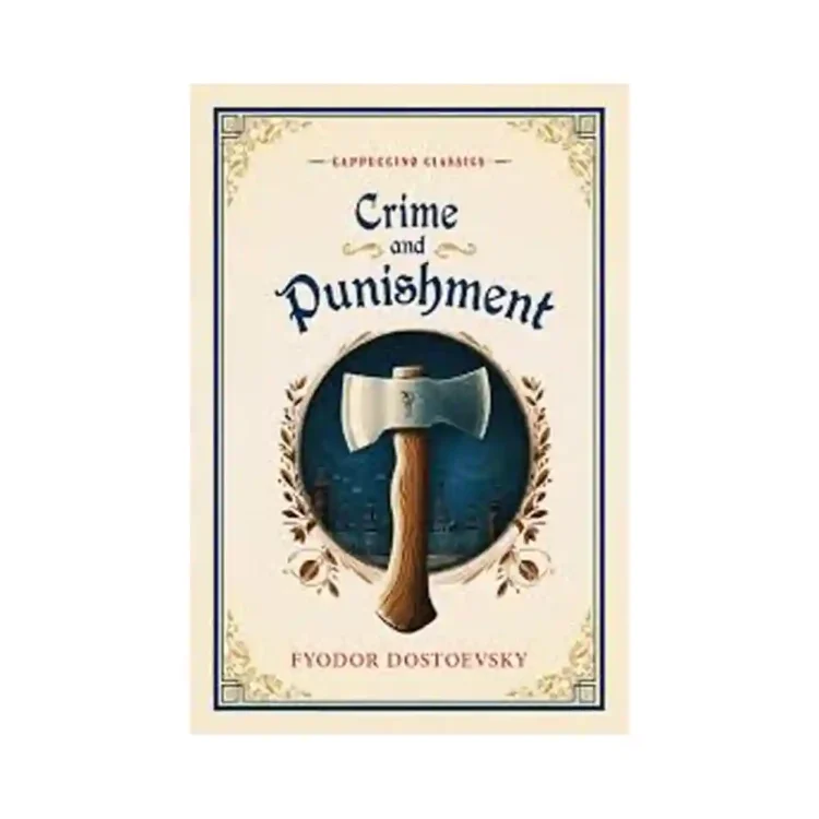 Crime and Punishment Hardcover by Fyodor Dostoevsky ISBN 9789349042230 Cappuccino Classics Sri Lanka