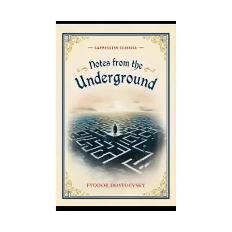 Notes from the Underground Hardback by Fyodor Dostoevsky ISBN 9789349042582 Cappuccino Classics Sri Lanka