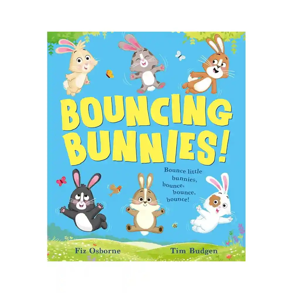 Bouncing Bunnies Paperback by Fiz Osborne and Tim Budgen ISBN 9781398535060 Simon and Schuster Children’s UK Sri Lanka