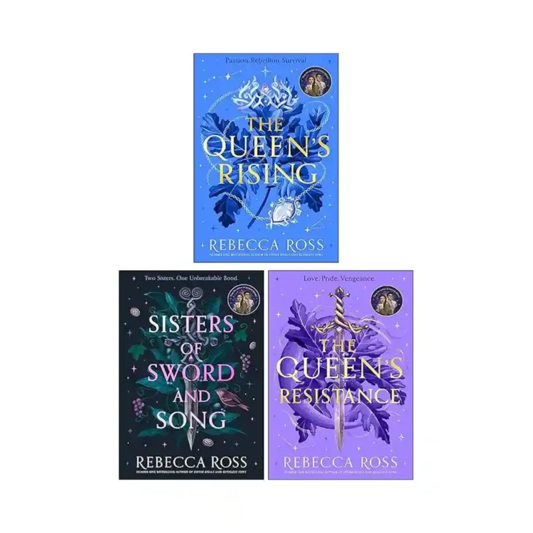 The Queen’s Rising Series 3 Books Collection Bundle paperback by Rebecca Ross ISBN 9780008699277 9780008699284 9780008699291 HarperCollins Sri Lanka