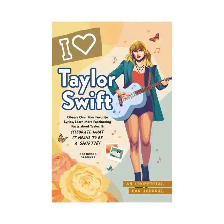 I Love Taylor Swift An Unofficial Fan Journal Hardcover by Princess Gabbara ISBN 9781507220979 Adams Media Sri Lanka