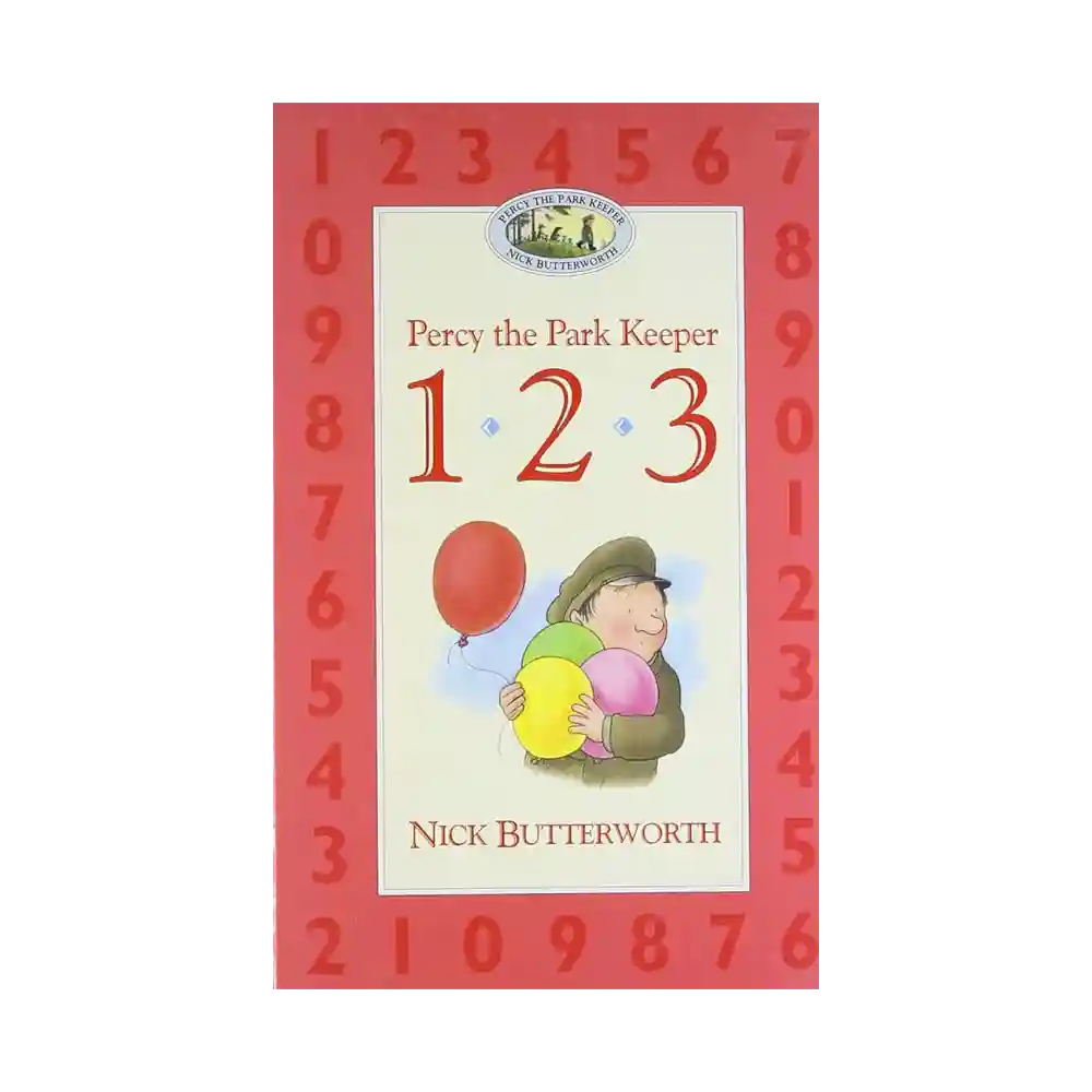 Percy the Park Keeper 123 Hardcover by Nick Butterworth ISBN 9780007865116 HarperCollins Sri Lanka