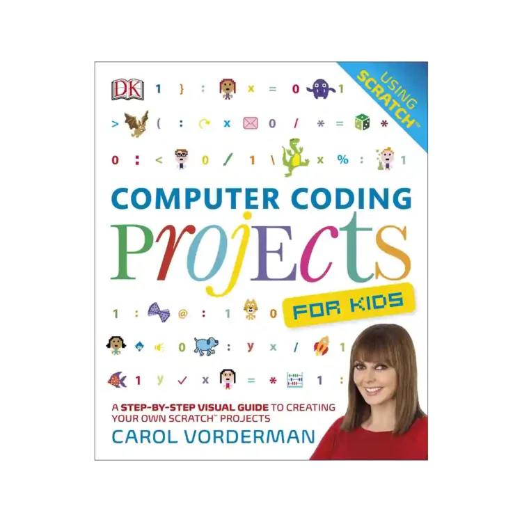 Computer Coding Projects for Kids Paperback by Jon Woodcock and Carol Vorderman ISBN 9780241241332 DK Sri Lanka