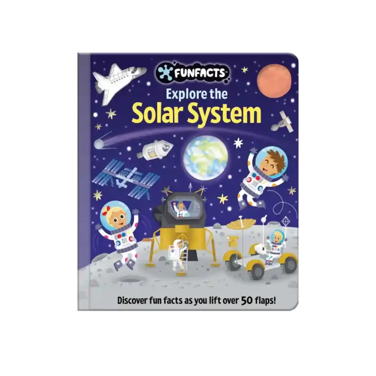 FunFacts Lift the Flap Board Book Explore the Solar System by Jennie Bradley ISBN 9780655234166 Lake Press Sri Lanka