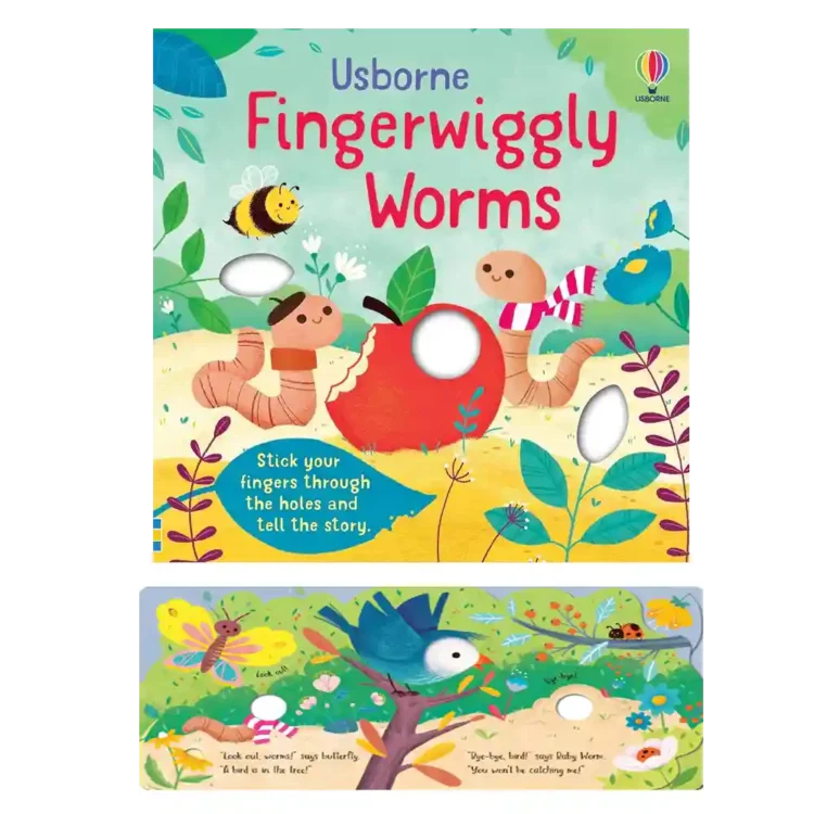 Fingerwiggly Worms Board Book by Felicity Brooks ISBN 9781474986779 Usborne Sri Lanka