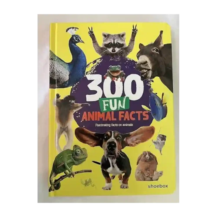 300 Fun Animal Facts Hardback by Marie-Eve Cote ISBN 9781773883588 Shoebox Media Sri Lanka