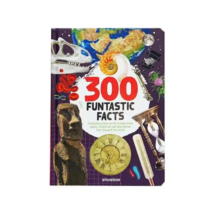 300 Funtastic Facts Hardcover by Mathieu Fortin ISBN 9781773885070 Shoebox Media Sri Lanka