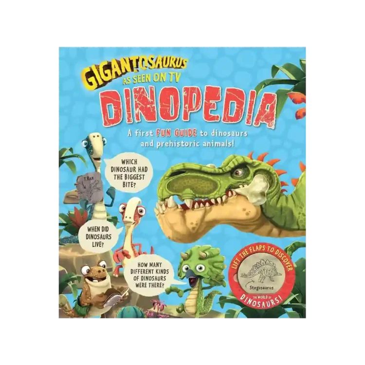Gigantosaurus Dinopedia Board Book by Cyber Group Studios ISBN 9781787419490 Templar Publishing Sri Lanka