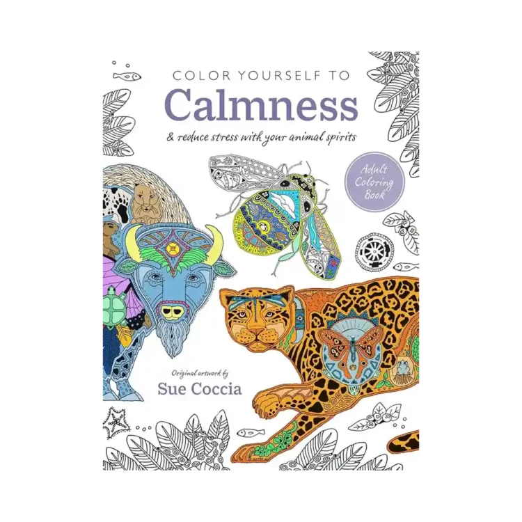 Color Yourself to Calmness Paperback by Sue Coccia ISBN 9781800652705 CICO Books Sri Lanka