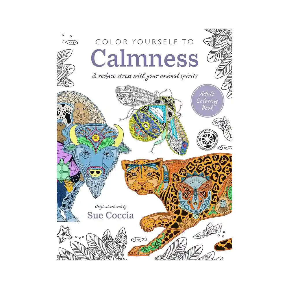 Color Yourself to Calmness Paperback by Sue Coccia ISBN 9781800652705 CICO Books Sri Lanka