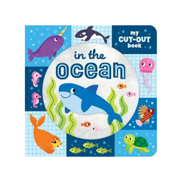 In the Ocean My Cut-Out Book Board Book by Courteney Emmerson-Hicks ISBN 9781835093900 North Parade Publishing Sri Lanka