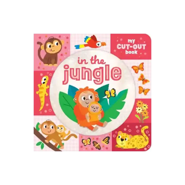 In the Jungle My Cut-Out Book Board Book by Courteney Emmerson-Hicks ISBN 9781835093931 North Parade Publishing Sri Lanka