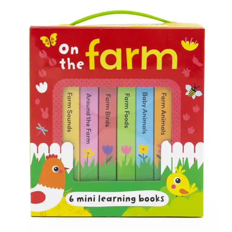 On the Farm Box Set of 6 Mini Board Books ISBN 9781835095898 North Parade Publishing Sri Lanka