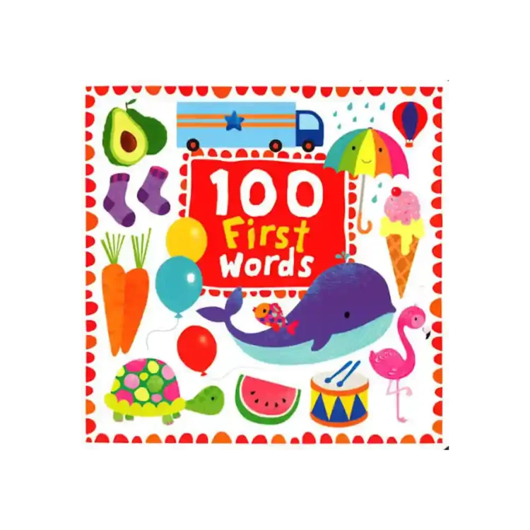 100 First Words Padded Book ISBN 9781849993906 Sandcastle Books Sri Lanka