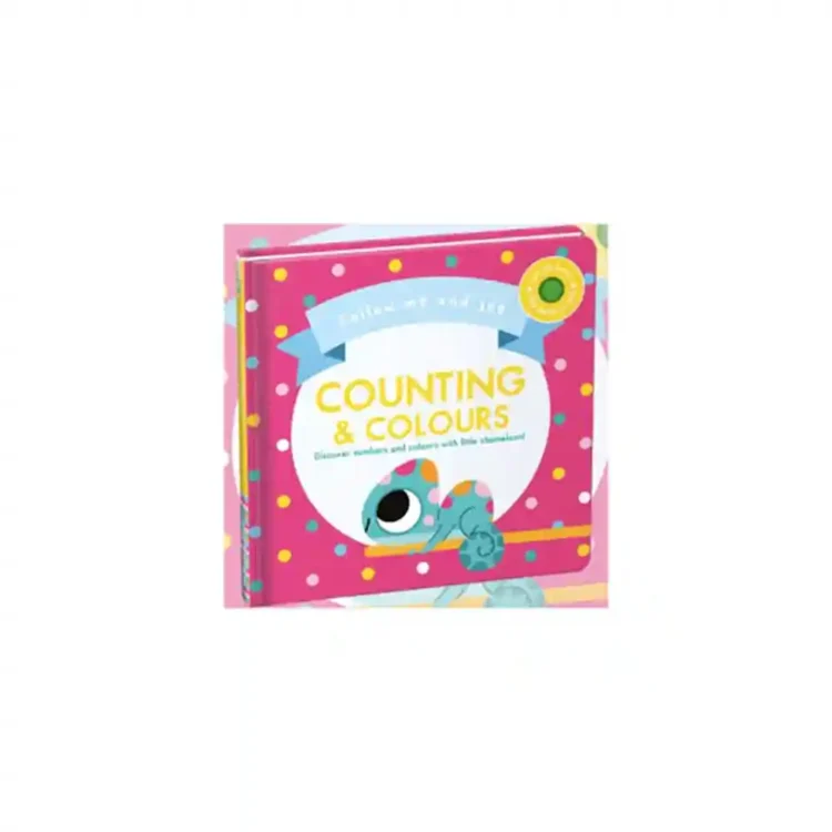 Follow Me and See Colours and Counting Hardcover by Rebecca Weerasekera ISBN 9781849994835 Silver Dolphin Sri Lanka
