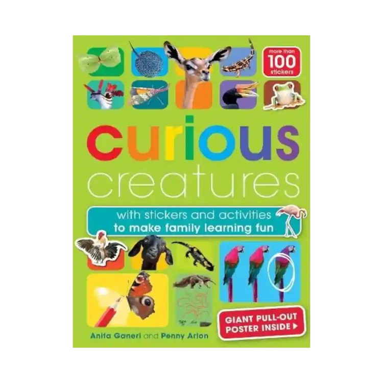 Curious Creatures Paperback by Anita Ganeri and Penny Arlon ISBN 9781915588081 Weldon Owen Children’s Books Sri Lanka