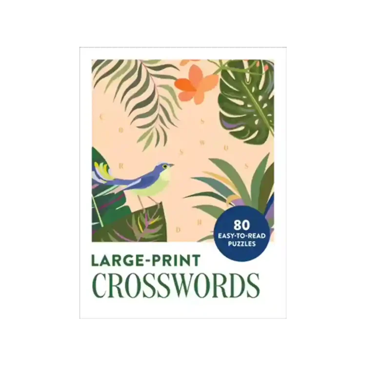 Large-Print Crosswords Paperback ISBN 9781922944030 Herron Book Distributors Sri Lanka