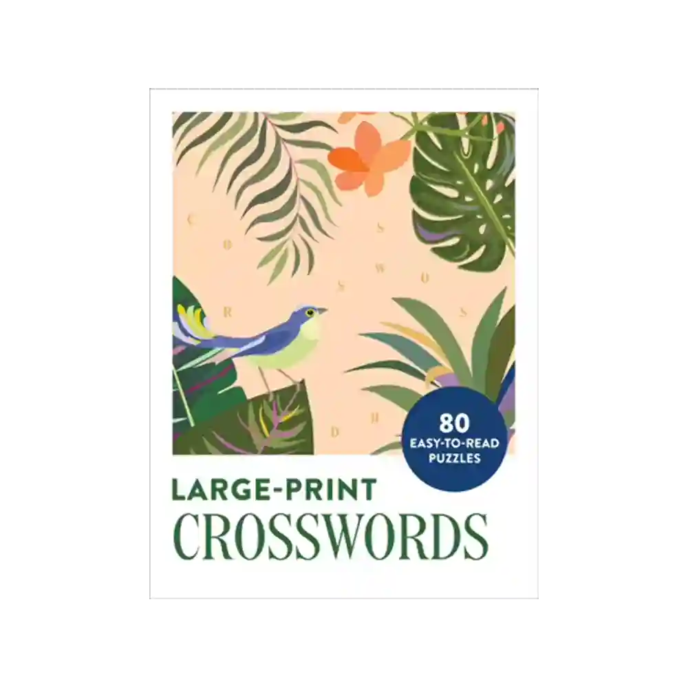 Large-Print Crosswords Paperback ISBN 9781922944030 Herron Book Distributors Sri Lanka