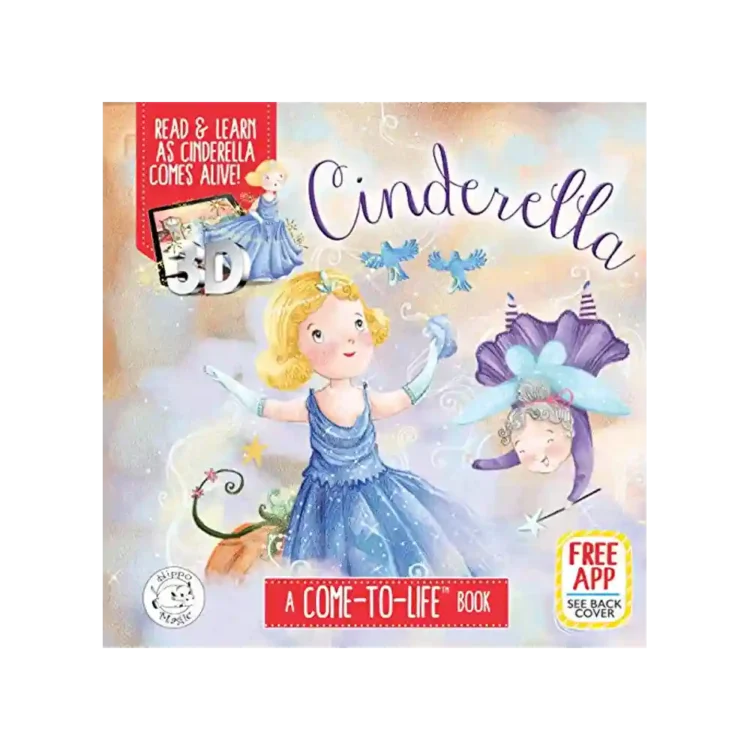 Cinderella A Come-To-Life Book by Susie Linn ISBN 9781949679069 Little Hippo Books Sri Lanka