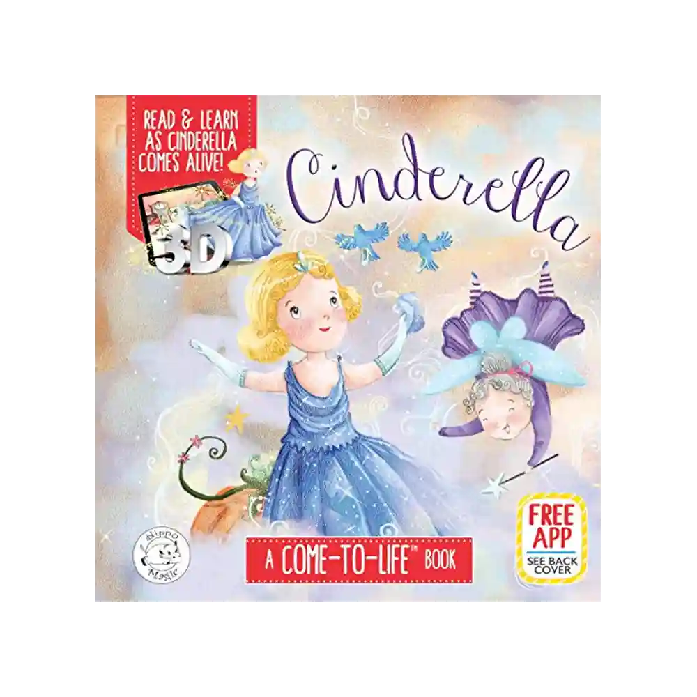 Cinderella A Come-To-Life Book by Susie Linn ISBN 9781949679069 Little Hippo Books Sri Lanka