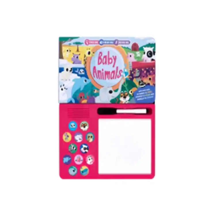 Baby Animals Find Me Hear Me Draw Me Interactive Sound Book ISBN 9781997611127 Three Wishes Sri Lanka
