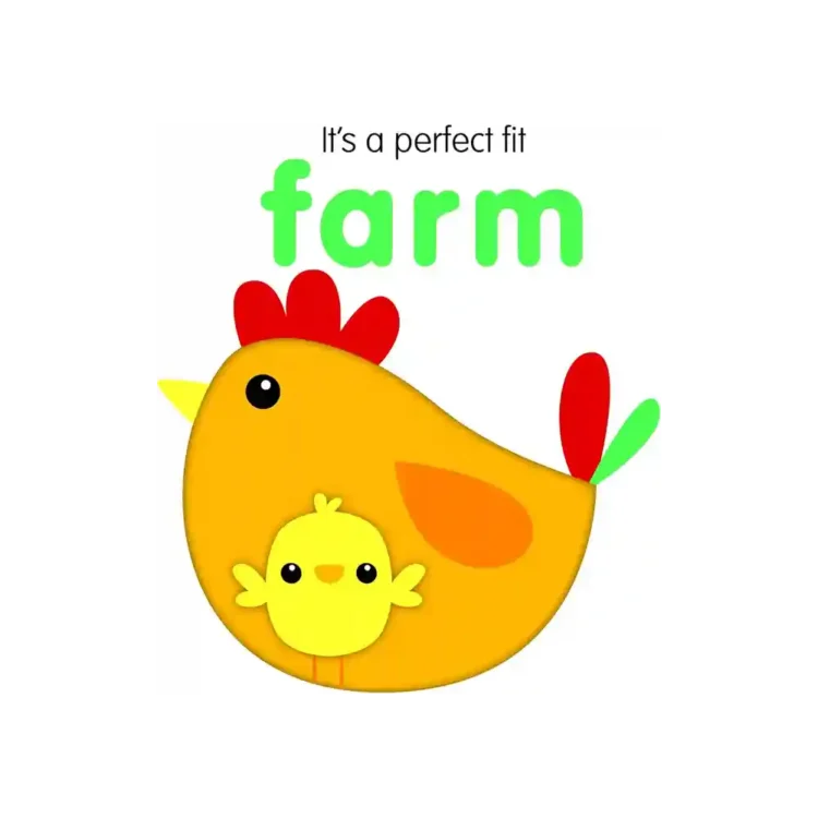 Its a Perfect Fit Farm Board Book ISBN 9789463343107 Yoyo Books Sri Lanka