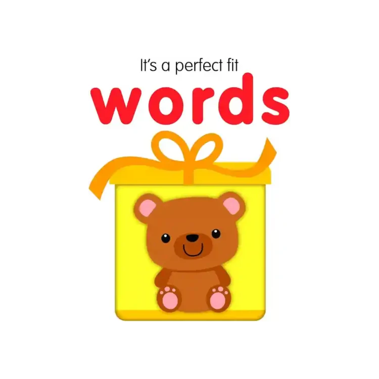 Its a Perfect Fit Words Board Book ISBN 9789463343121 Yoyo Books Sri Lanka