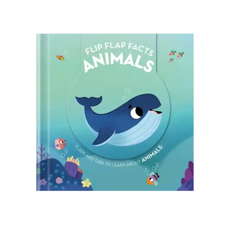 Flip Flap Facts Animals Board Book ISBN 9789464767124 Yoyo Books Sri Lanka