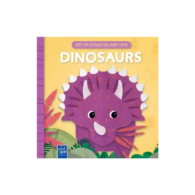 Get Up Stand Up Dinosaurs Pop Up Board Book ISBN 9789465050850 Yoyo Books Sri Lanka