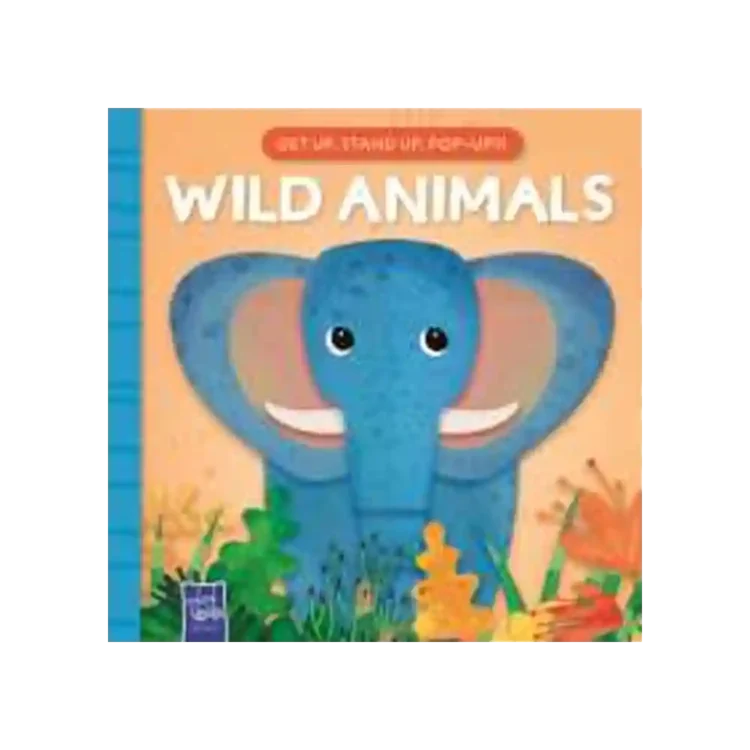 Get Up Stand Up Wild Pop Up Board Book ISBN 9789465050867 Yoyo Books Sri Lanka