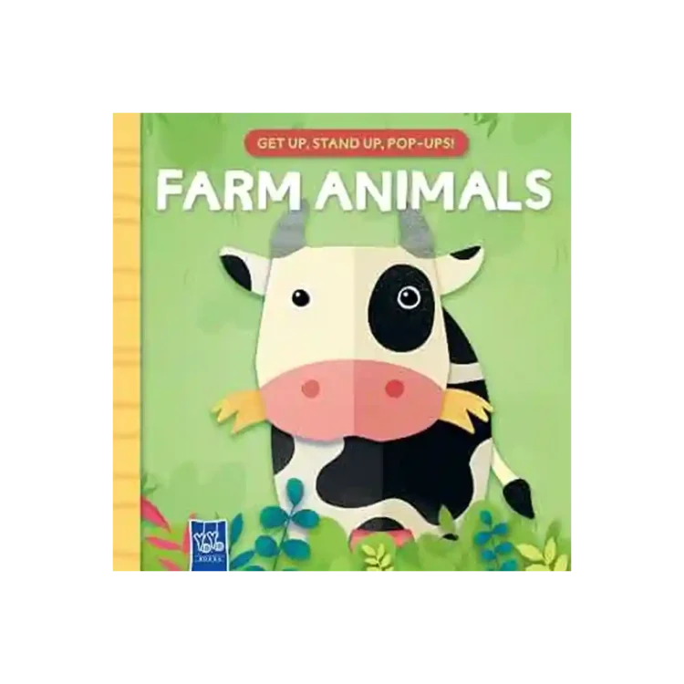 Get Up Stand Up Farm Pop Up Board Book ISBN 9789465050874 Yoyo Books Sri Lanka