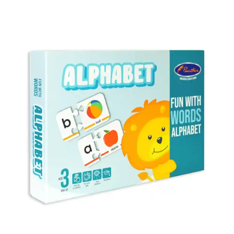 Fun with Words Alphabet Puzzle educational letter and word puzzle for children Sri Lanka