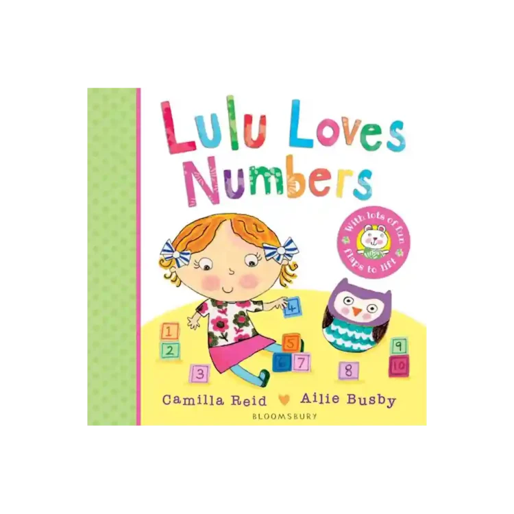 Lulu Loves Numbers Board Book by Camilla Reid ISBN 9781408849576 Bloomsbury Sri Lanka