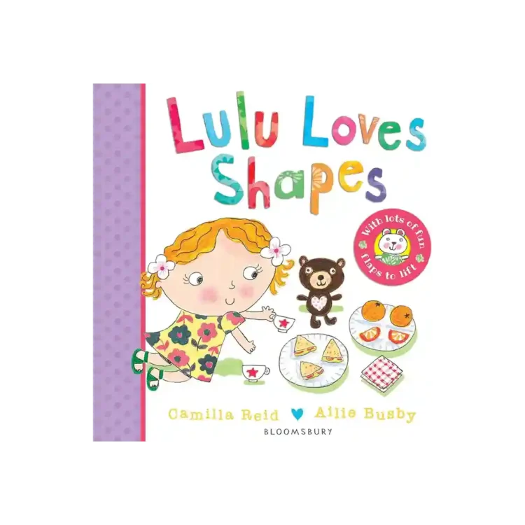 Lulu Loves Shapes Lift-the-Flap Board Book by Camilla Reid ISBN 9781408849583 Bloomsbury Sri Lanka